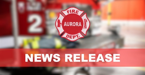 Picture of Aurora Fire Department seal with the words 